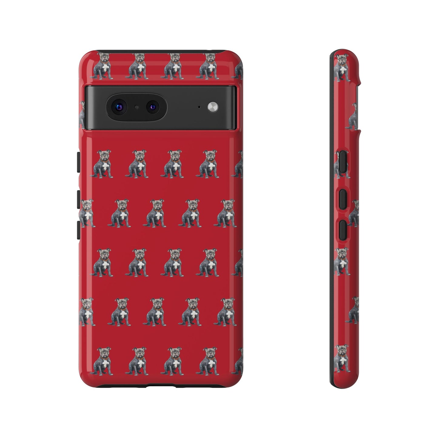 Pitbull Phone Case Red