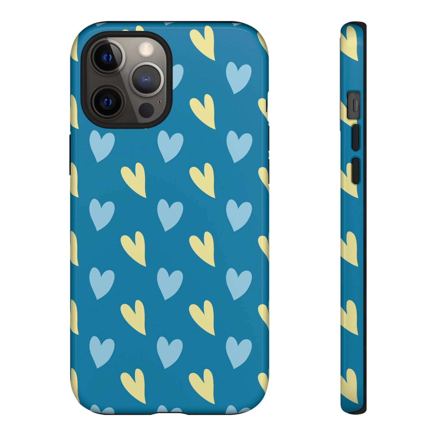 Heart Phone Case Blue