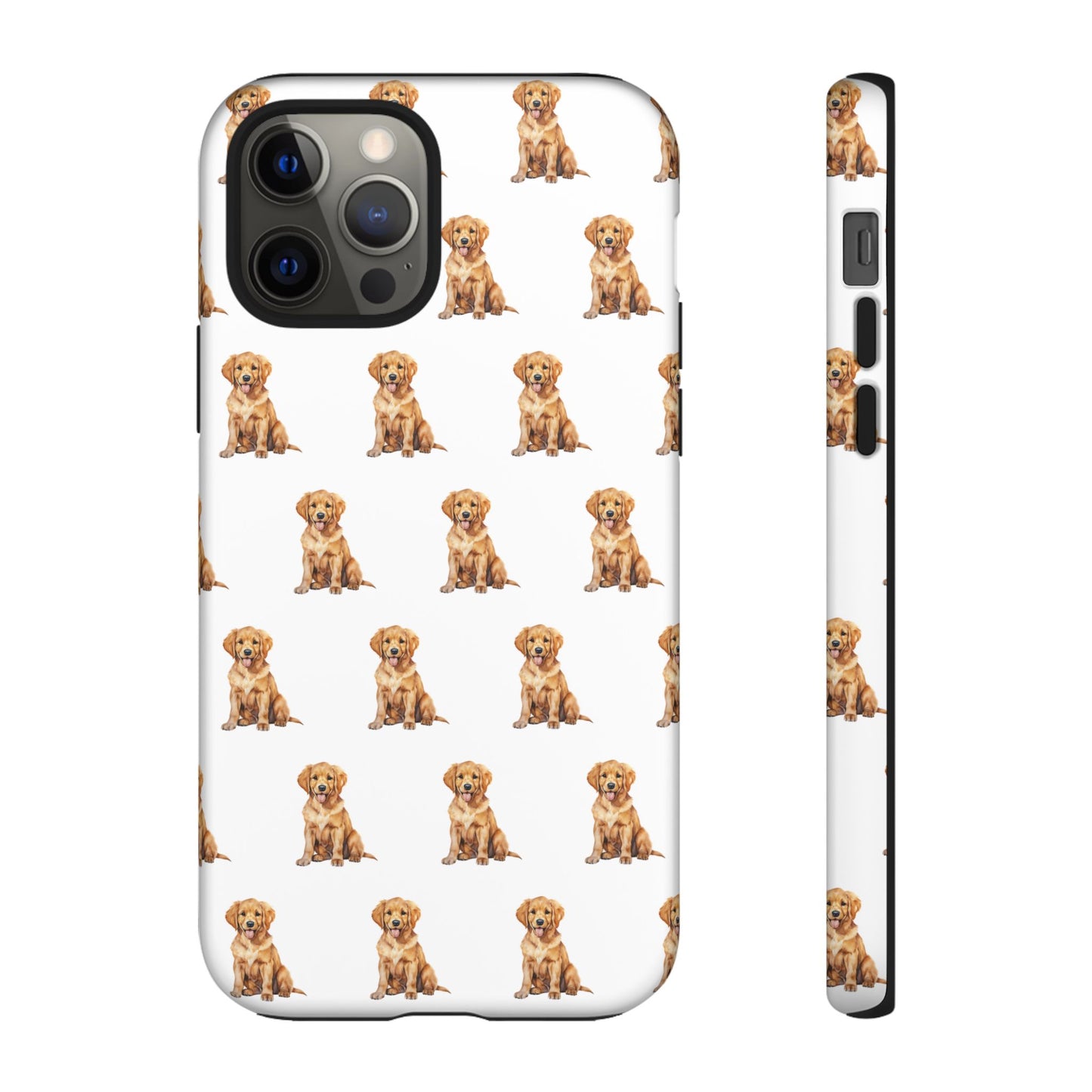 Golden Retriever Phone Case White