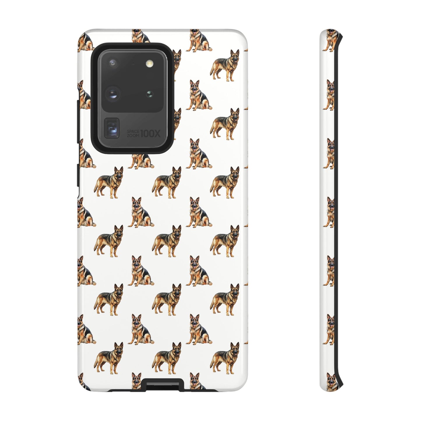 German Shepherd Phone Case White