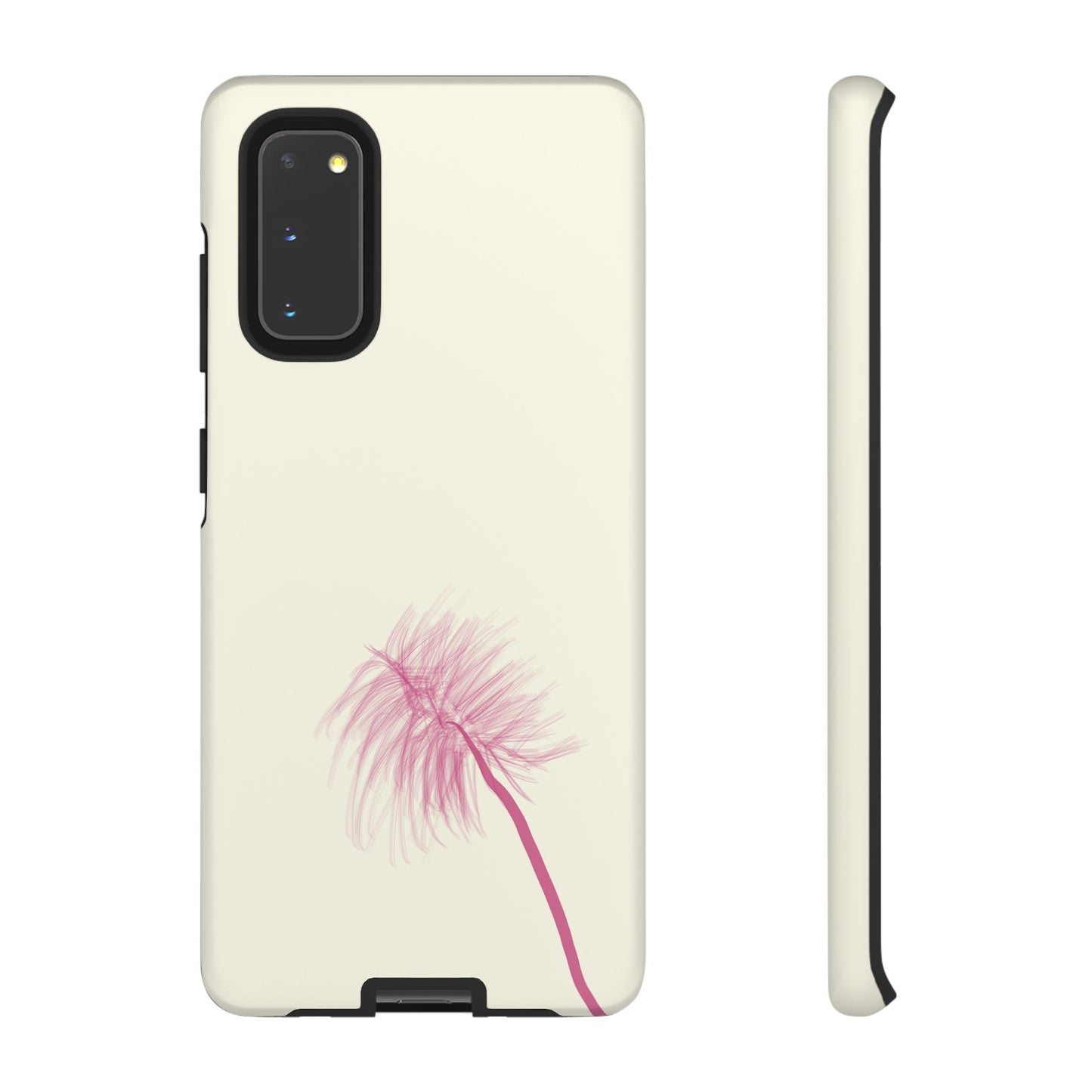 Dandelion Blowball Phone Case Cream