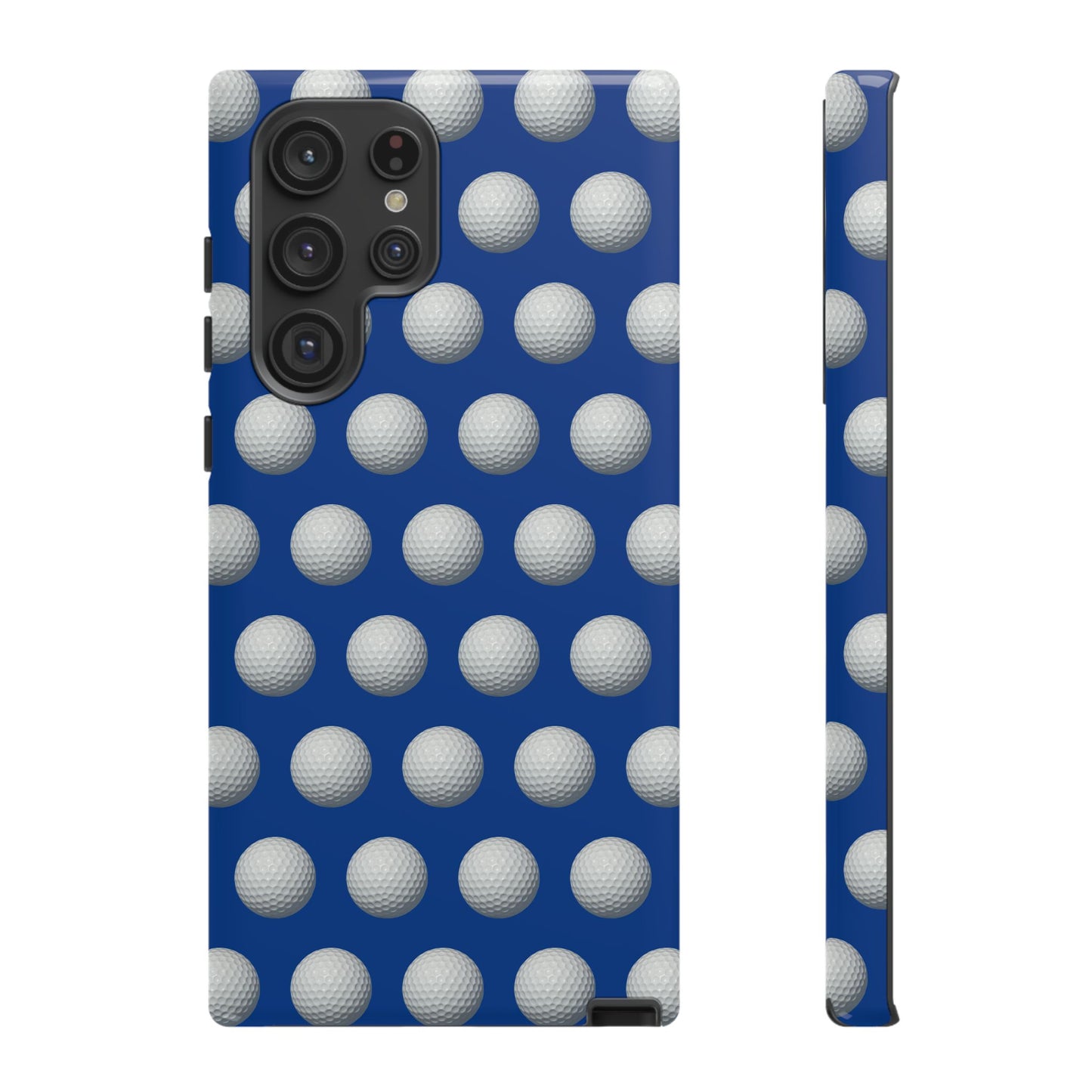 Golf Ball Phone Case Blue