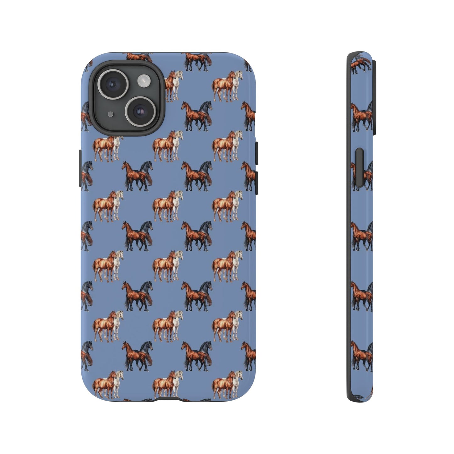 Horse Phone Case Blue