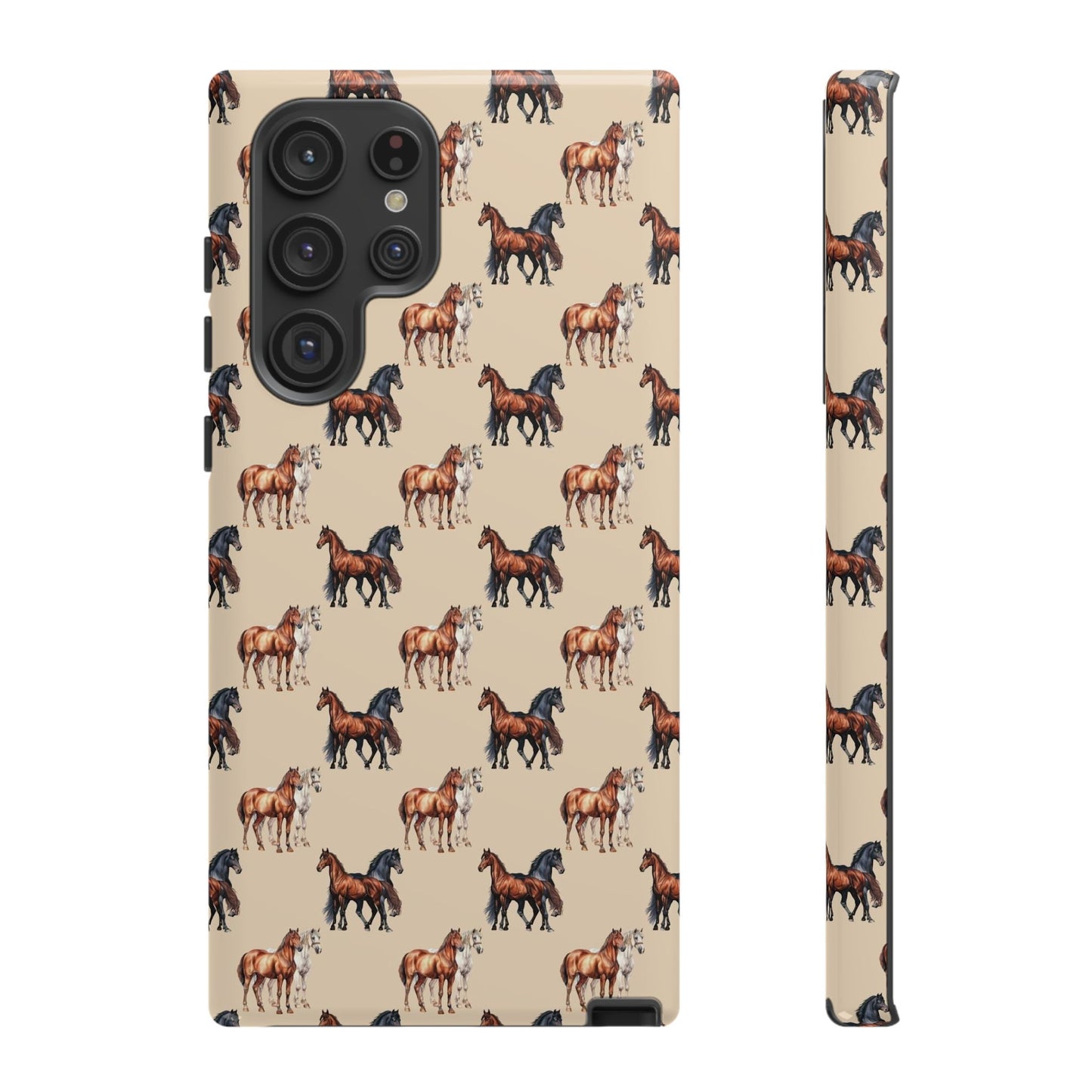 Horse Phone Case Cream