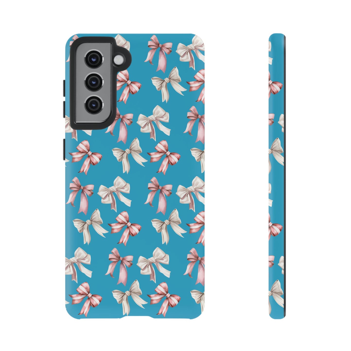 Bow Phone Case Turquoise