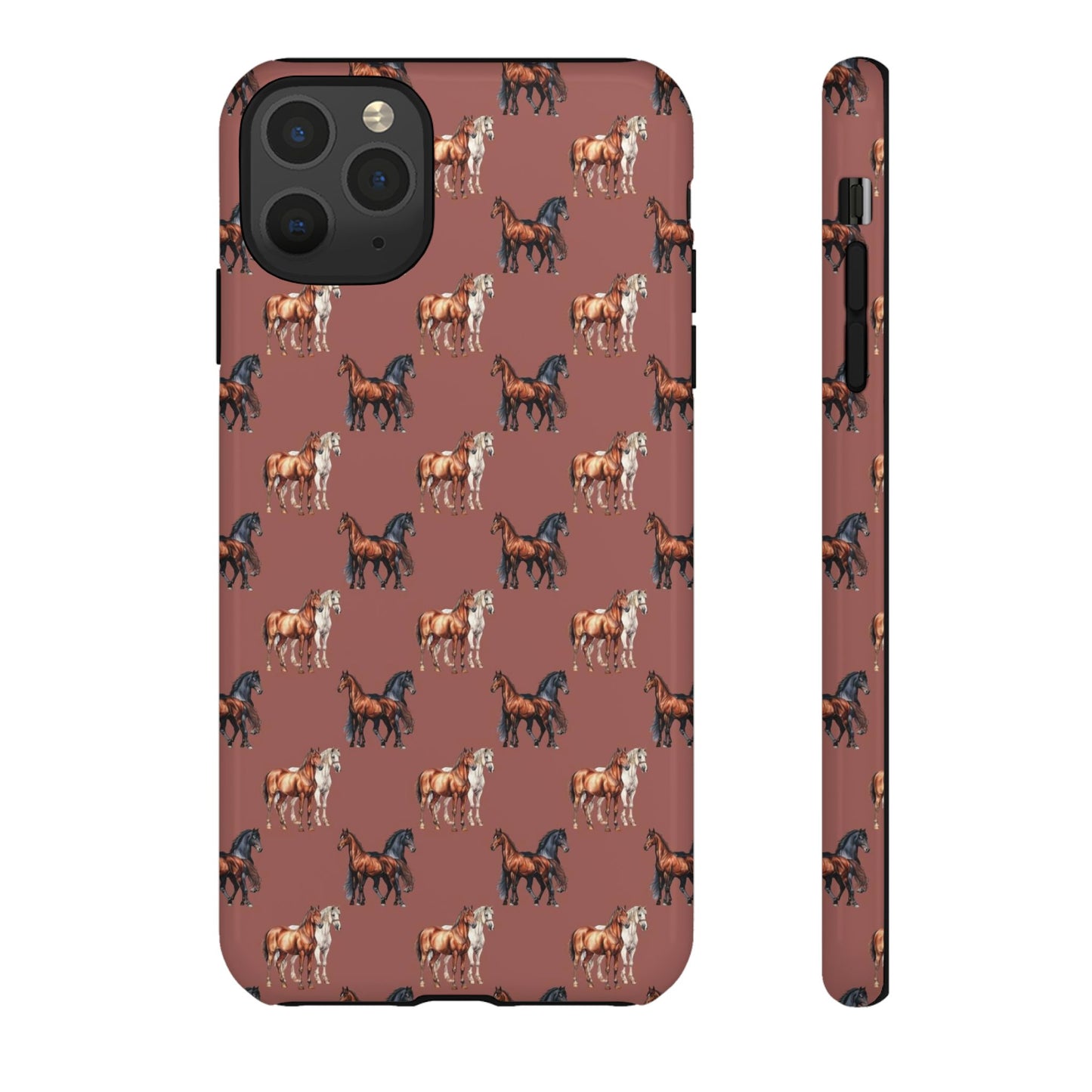 Horse Phone Case Brown