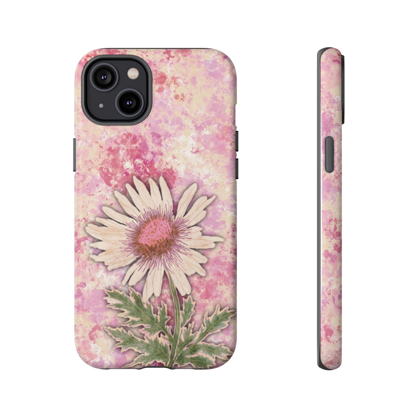 Daisy Phone Case Pink