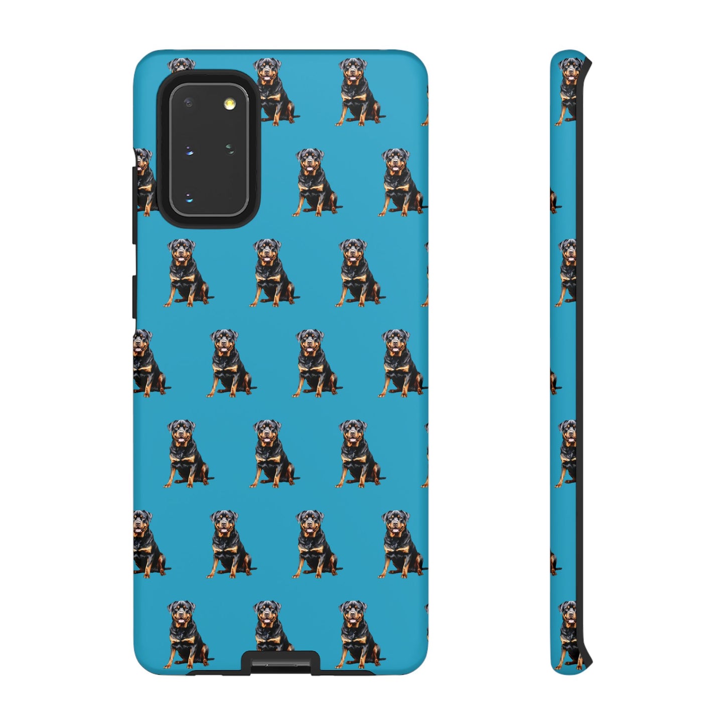 Rottweiler Phone Case Turquoise