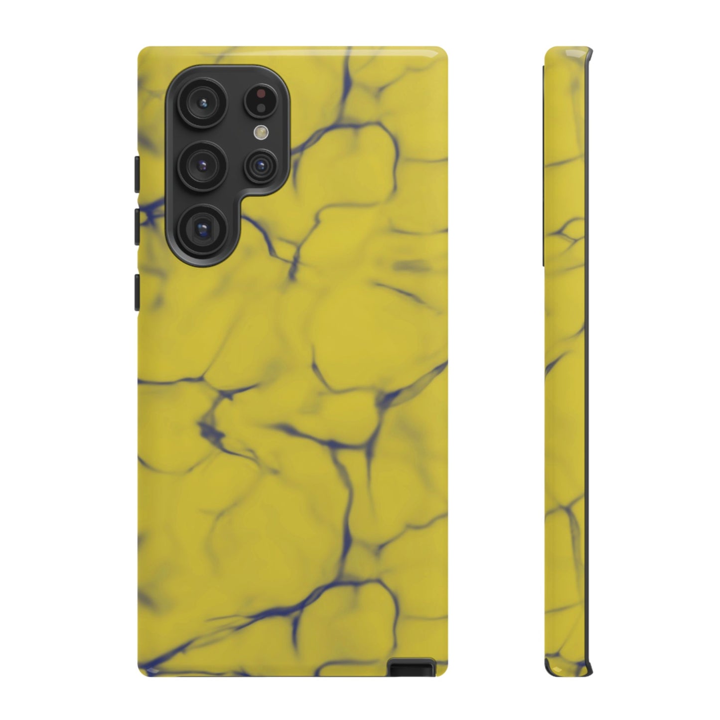 Marble Phone Case Yellow