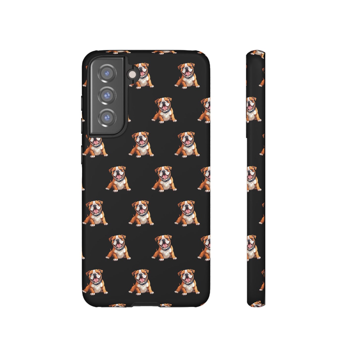 Bulldog Phone Case Black