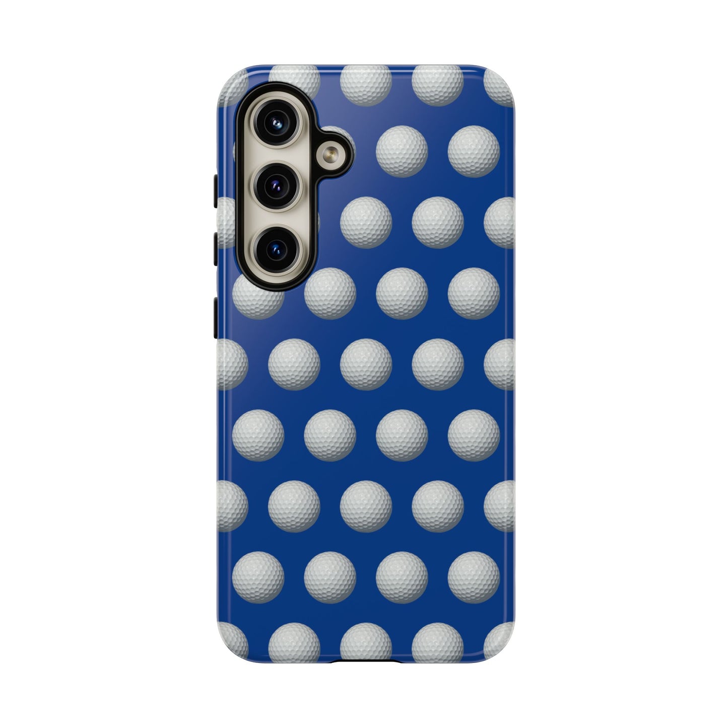 Golf Ball Phone Case Blue