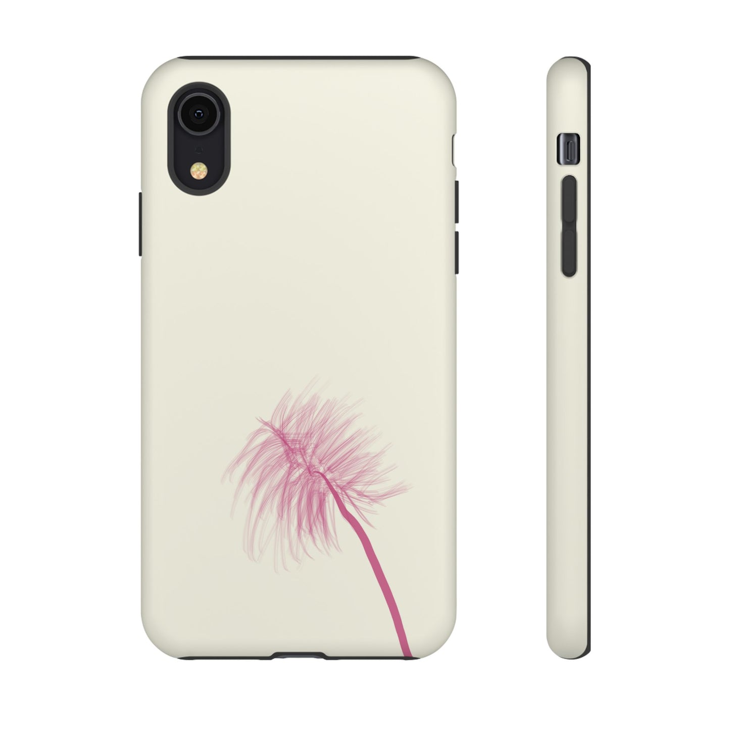 Dandelion Blowball Phone Case Cream