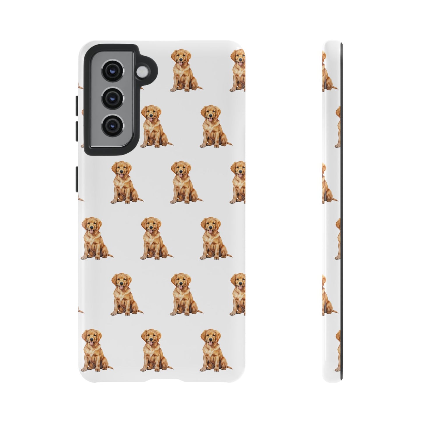 Golden Retriever Phone Case White