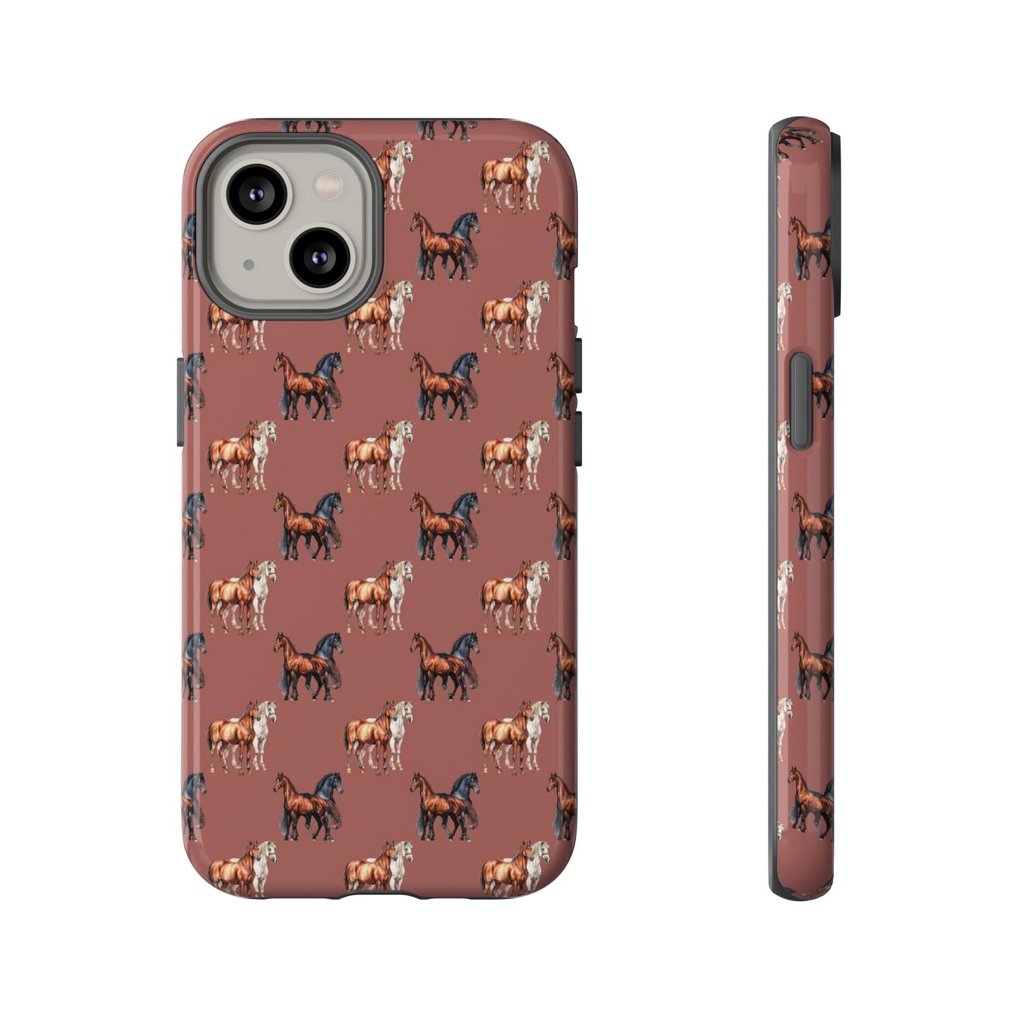 Horse Phone Case Brown