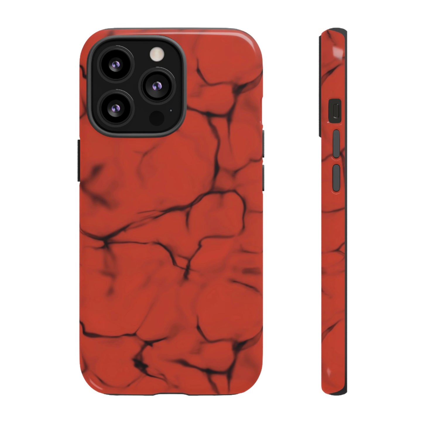 Marble Phone Case Red