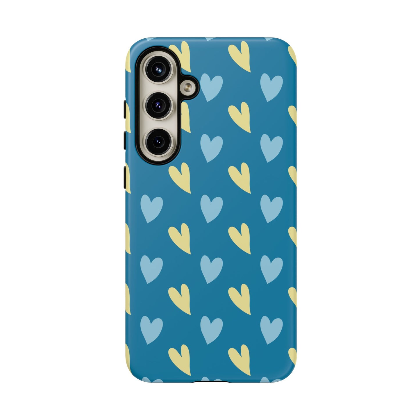 Heart Phone Case Blue