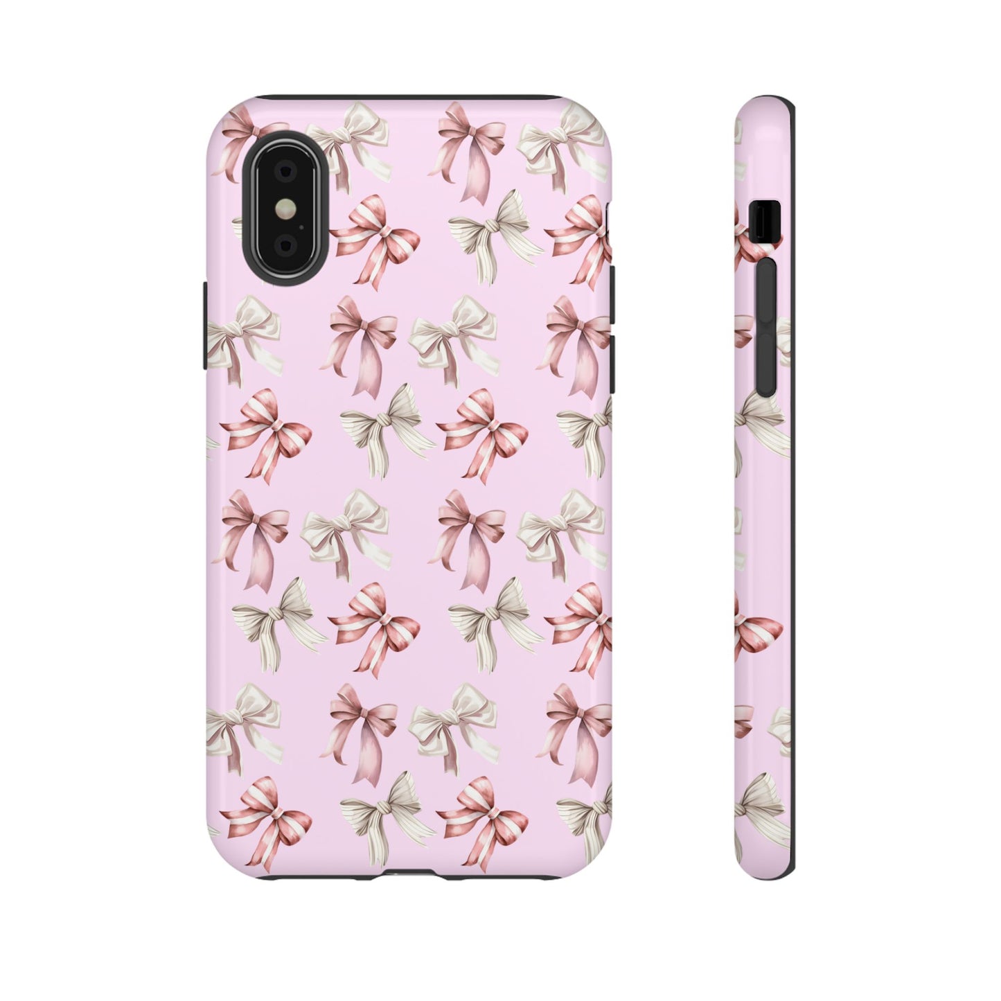 Bow Phone Case Pale Pink