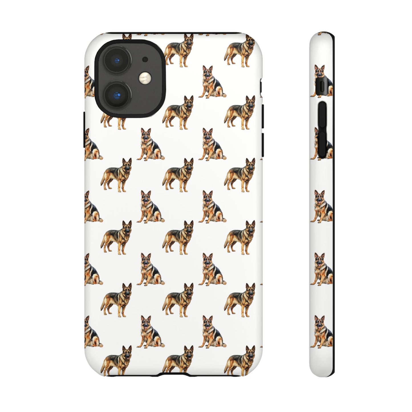 German Shepherd Phone Case White