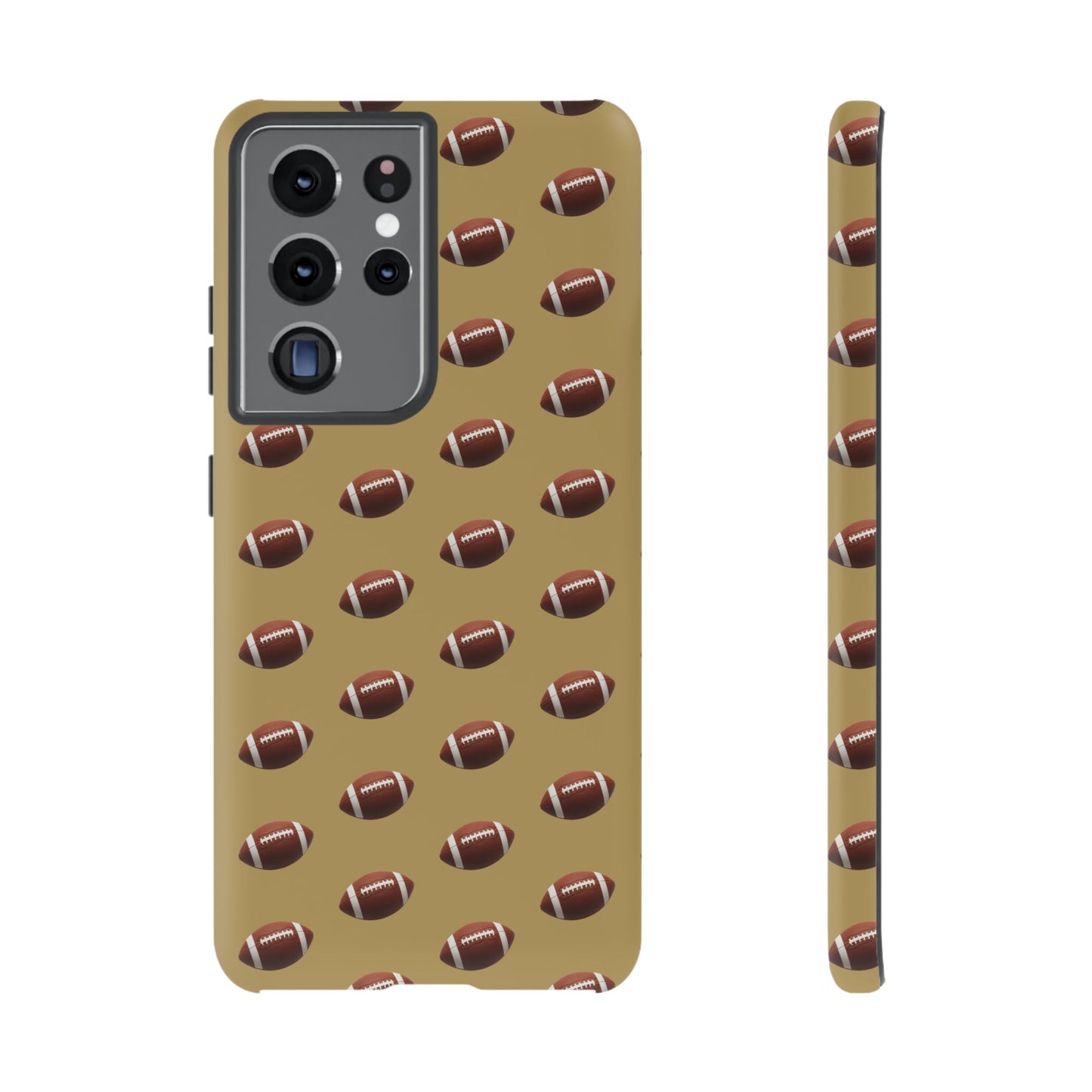 Football Phone Case Gold