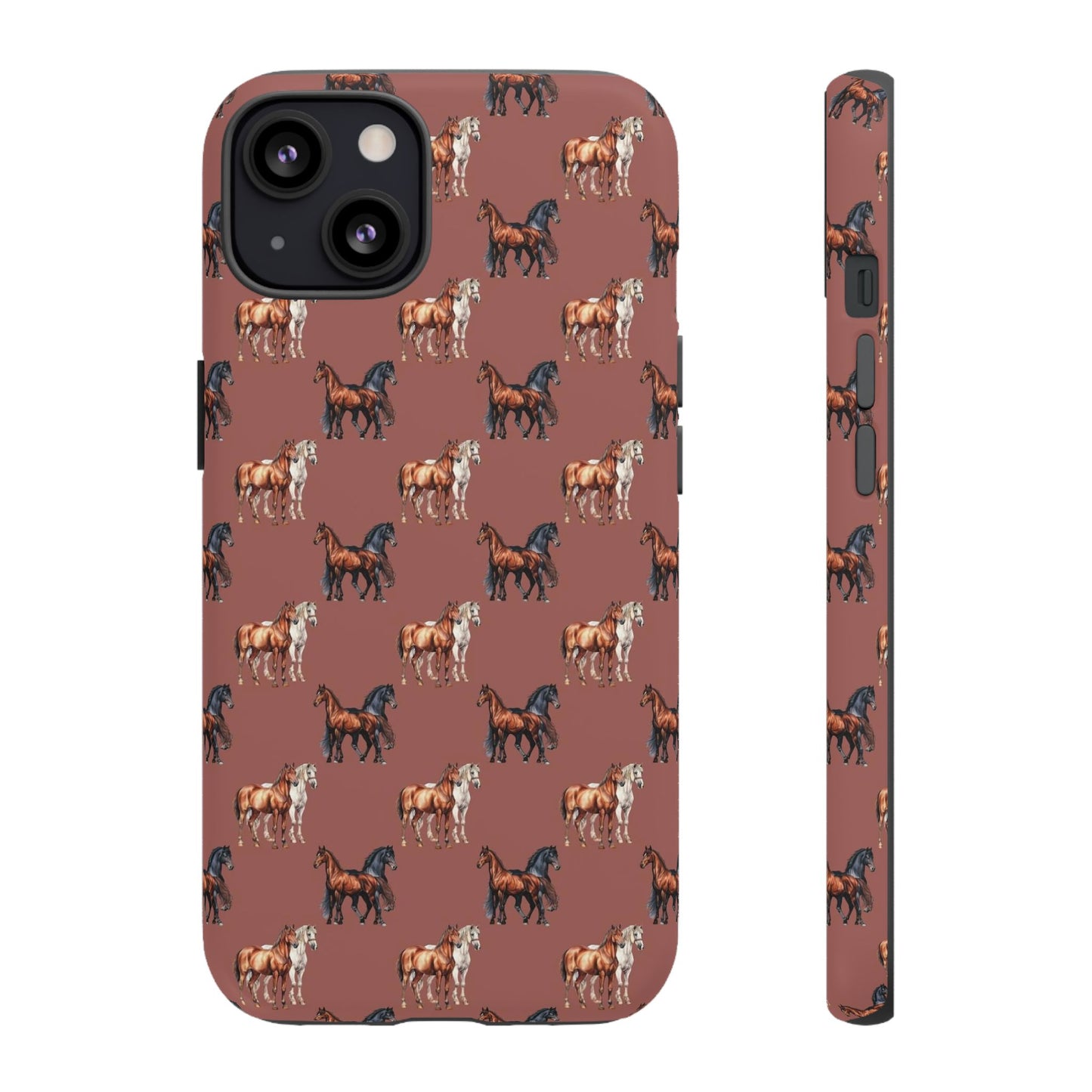 Horse Phone Case Brown