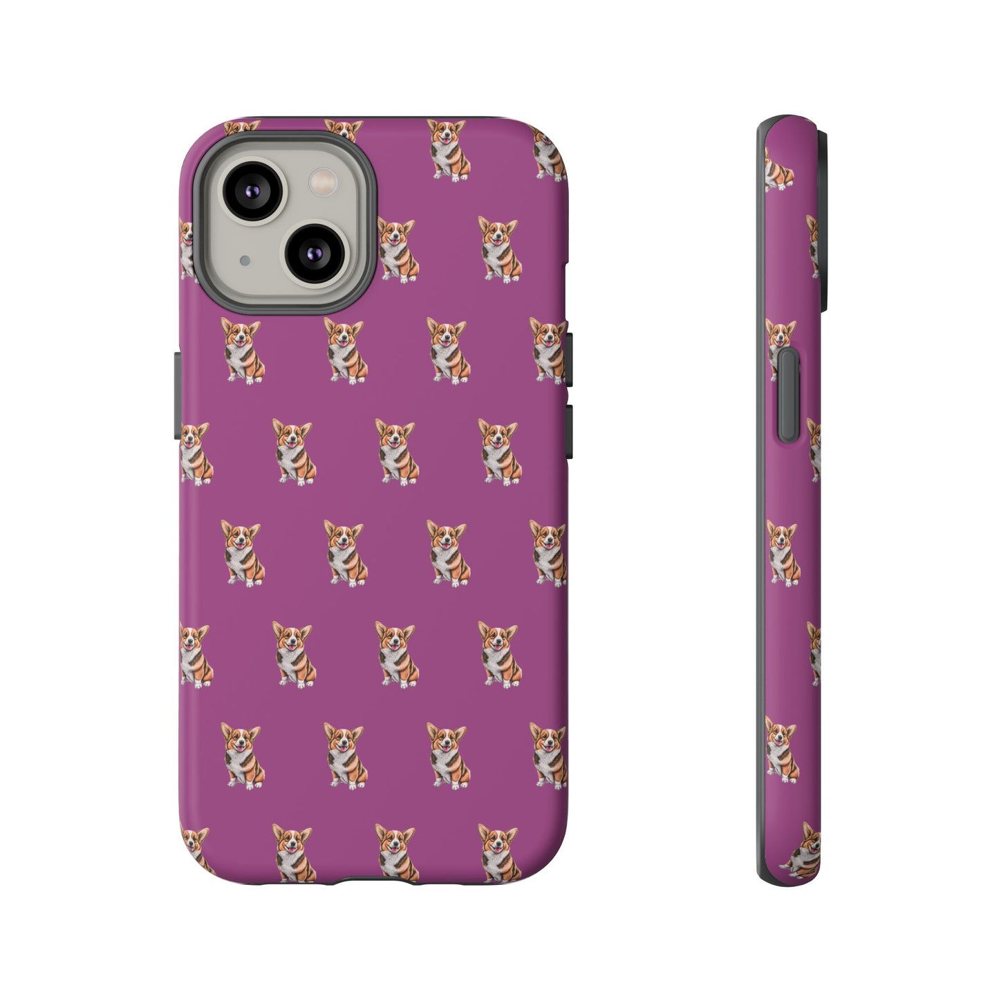 Corgi Phone Case Pink