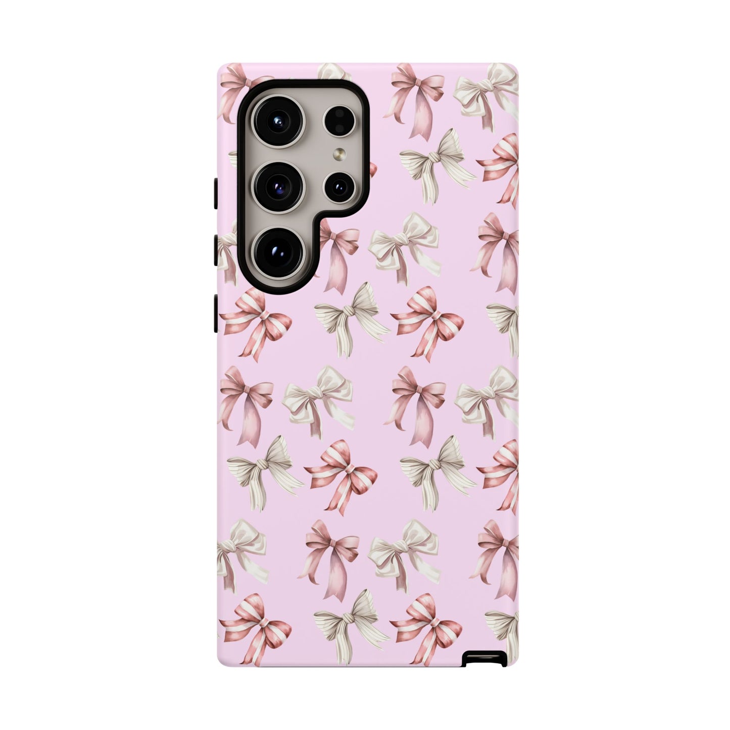 Bow Phone Case Pale Pink