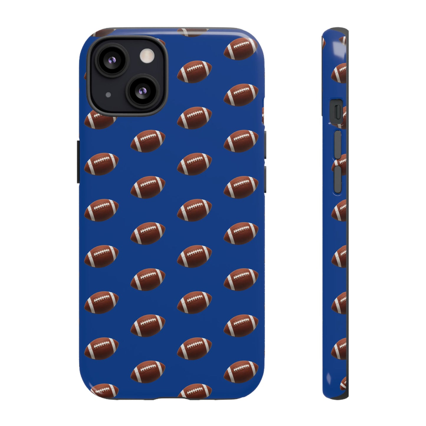 Football Phone Case Blue