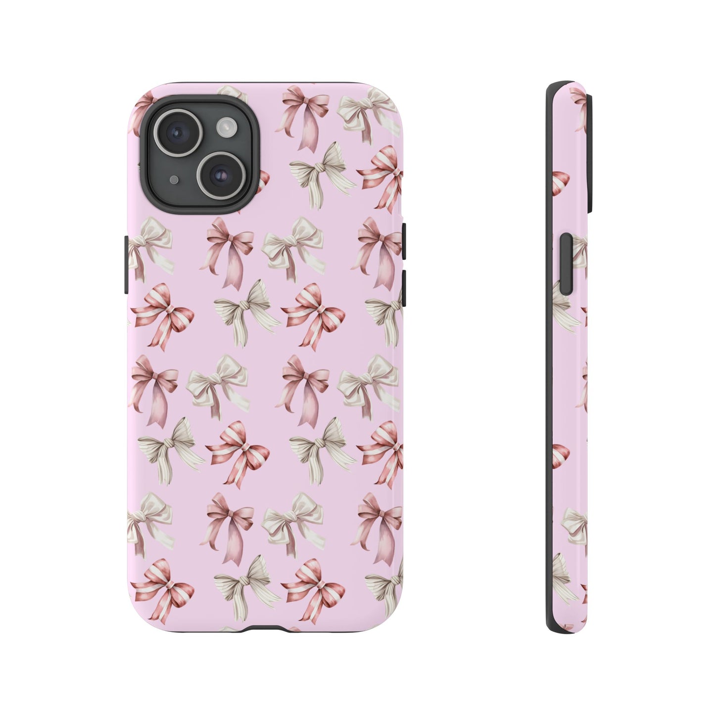 Bow Phone Case Pale Pink