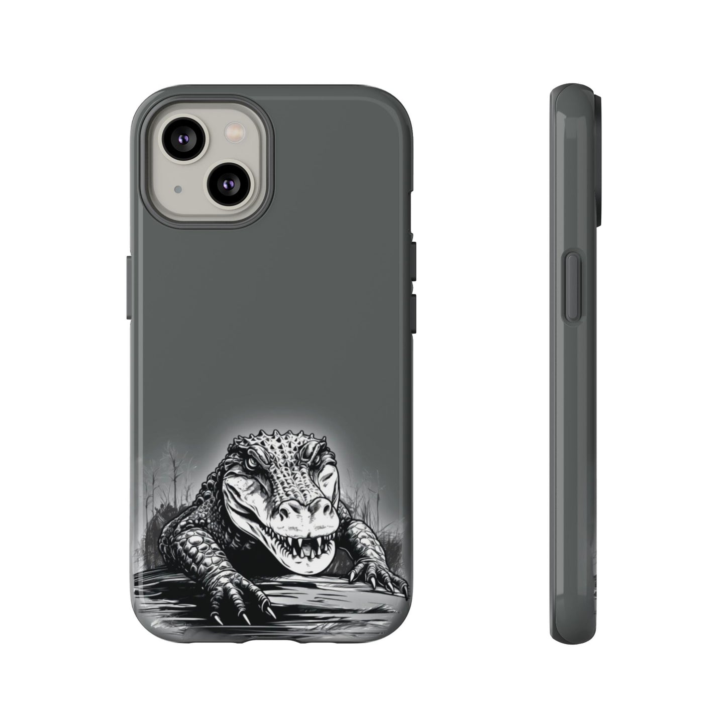 Gator Phone Case Gray