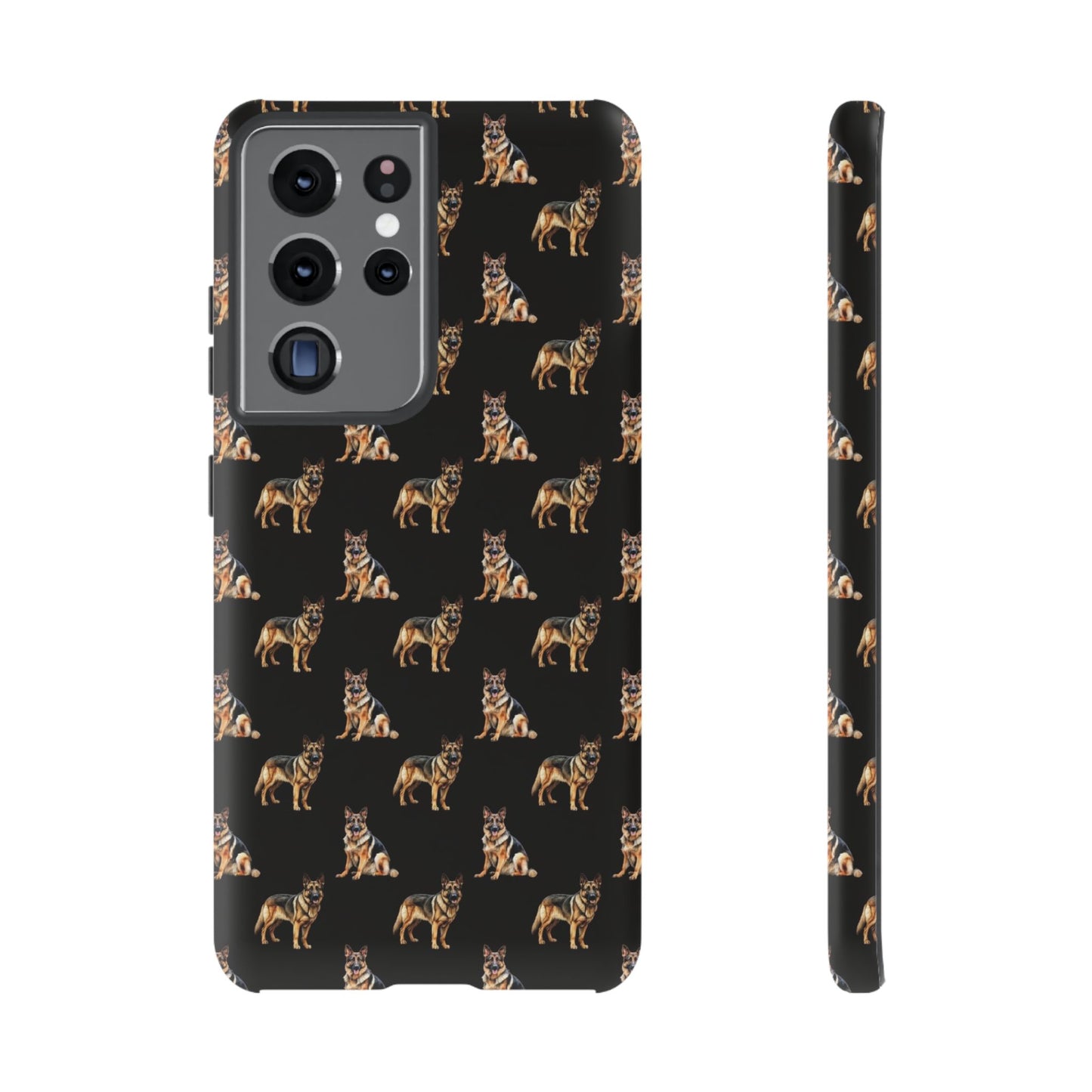 German Shepherd Phone Case Black