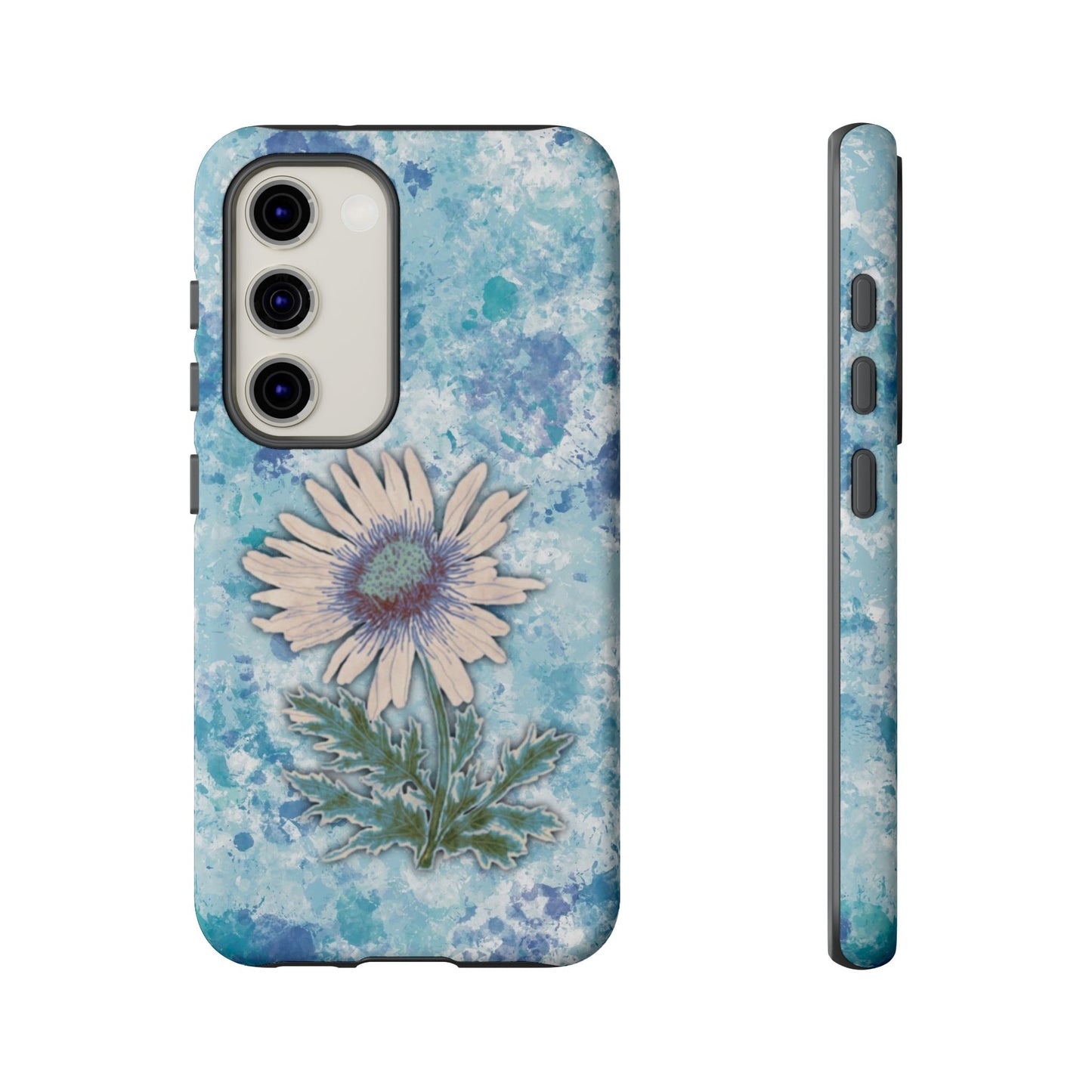 Daisy Phone Case Blue