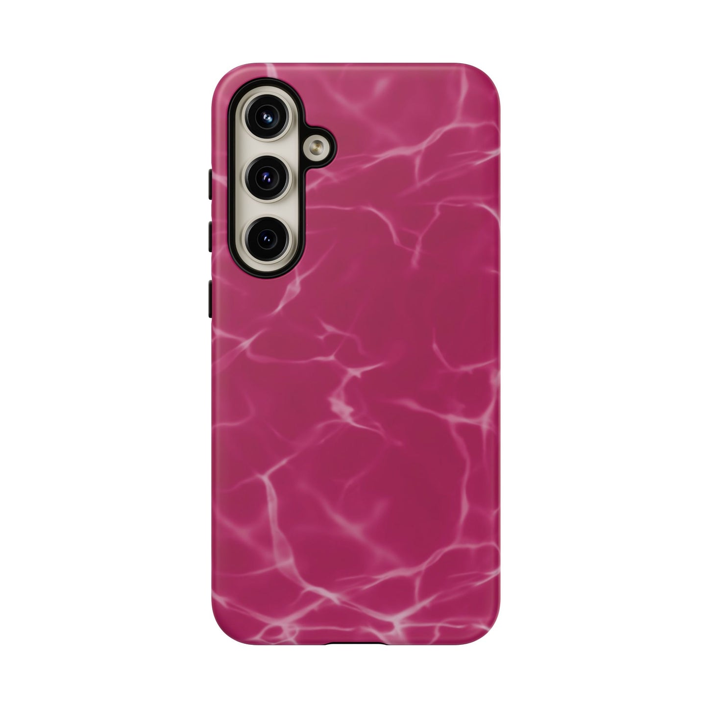 Marble Print Phone Case Berry