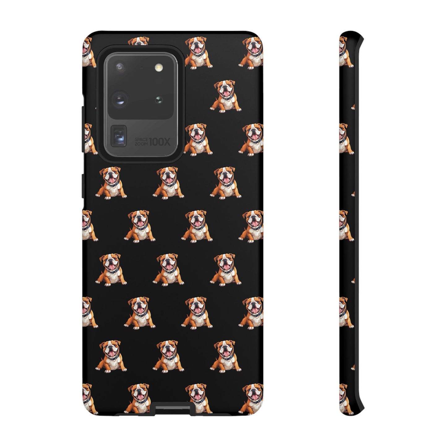 Bulldog Phone Case Black