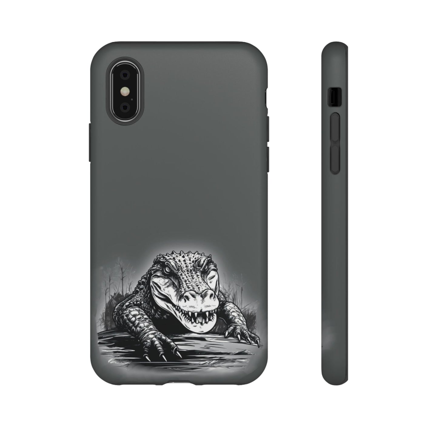 Gator Phone Case Gray