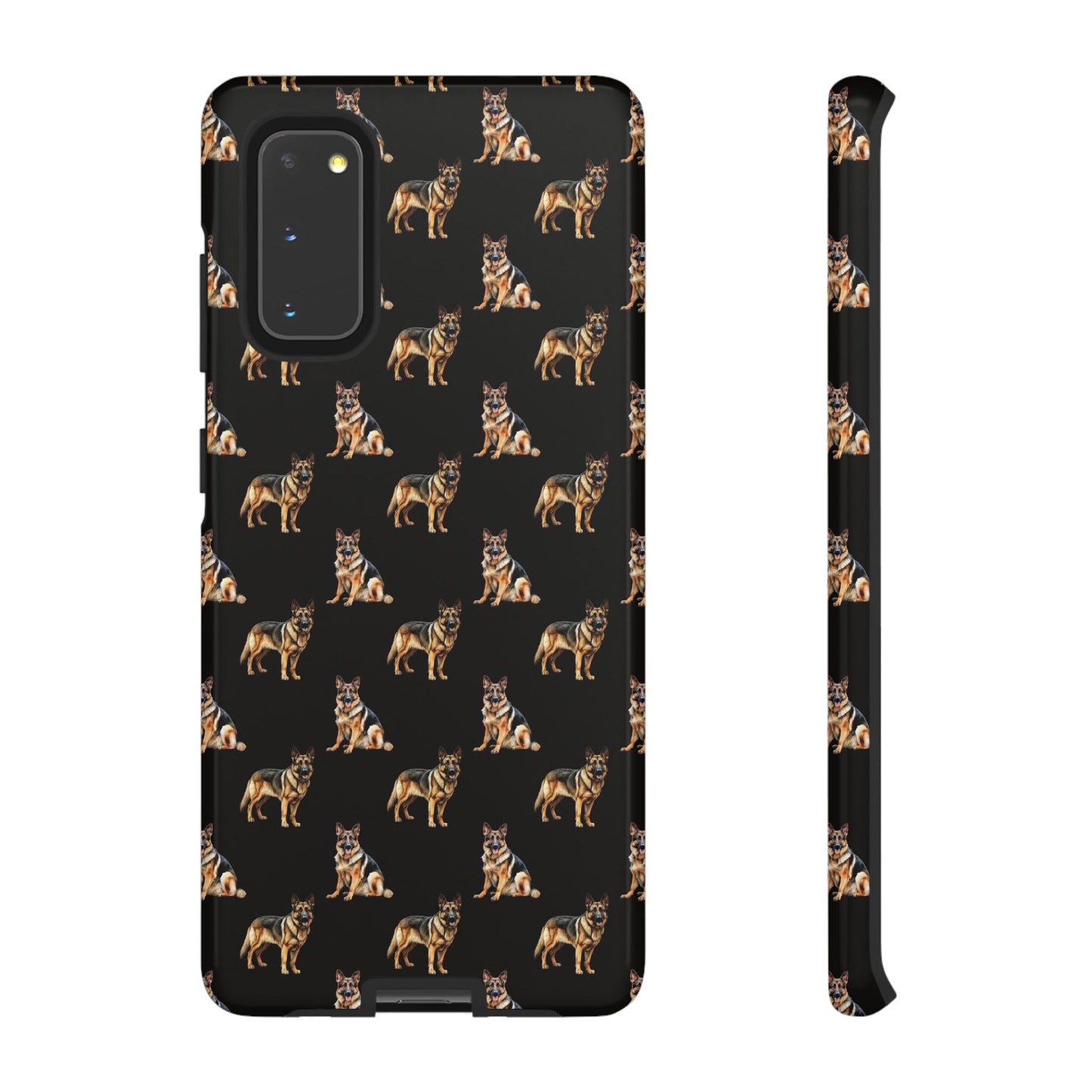 German Shepherd Phone Case Black