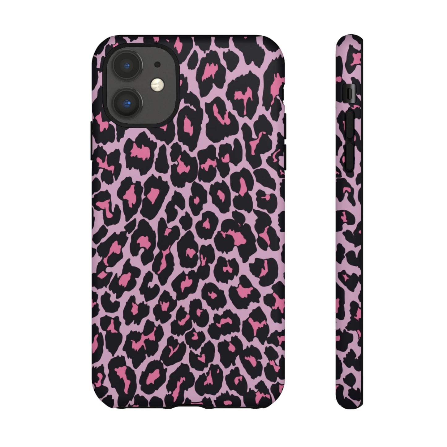 Leopard Print Phone Case Pink