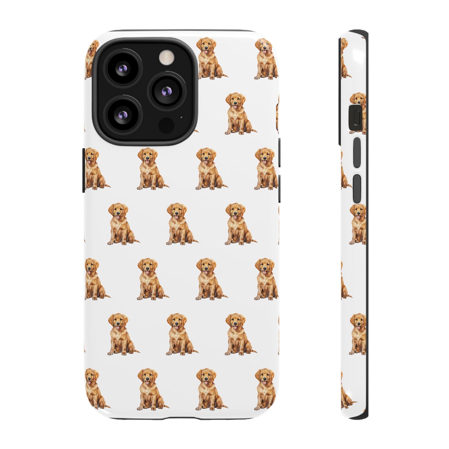 Golden Retriever Phone Case White