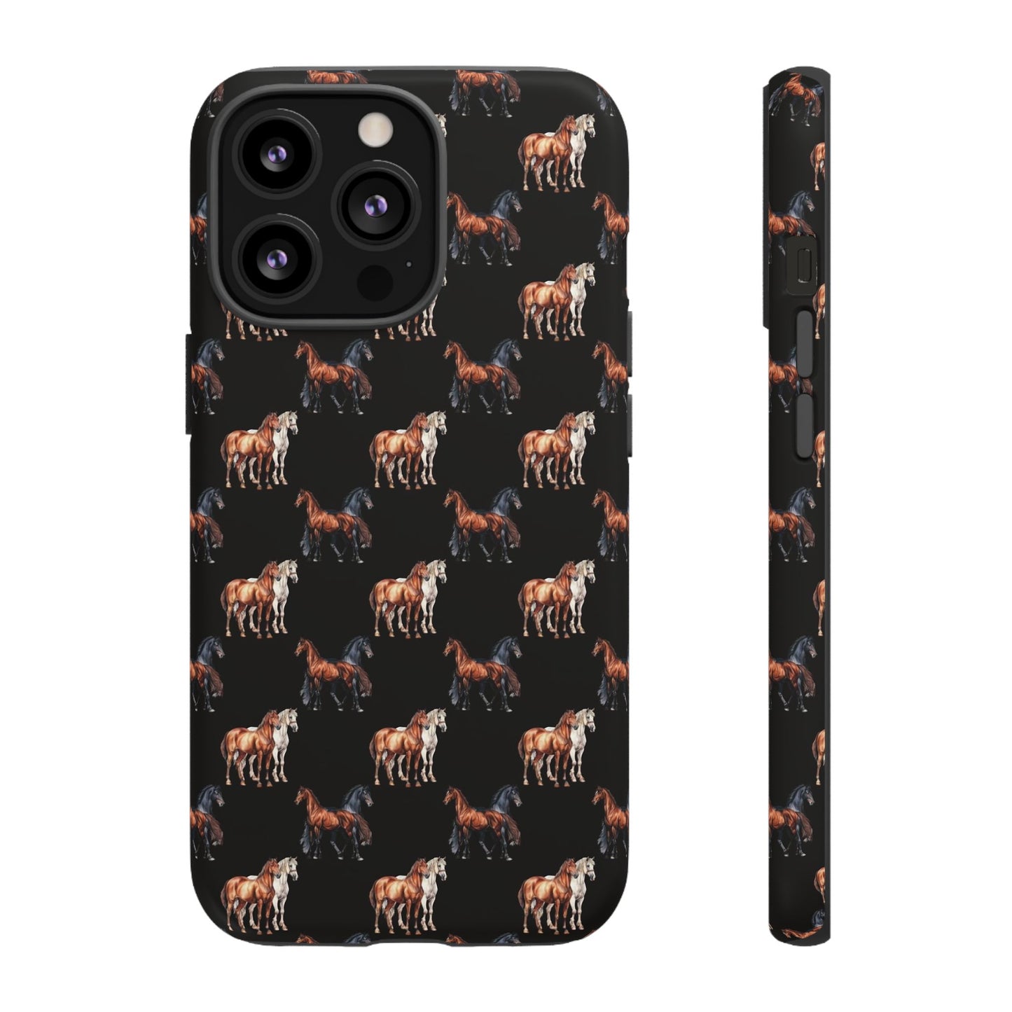 Horse Phone Case Black