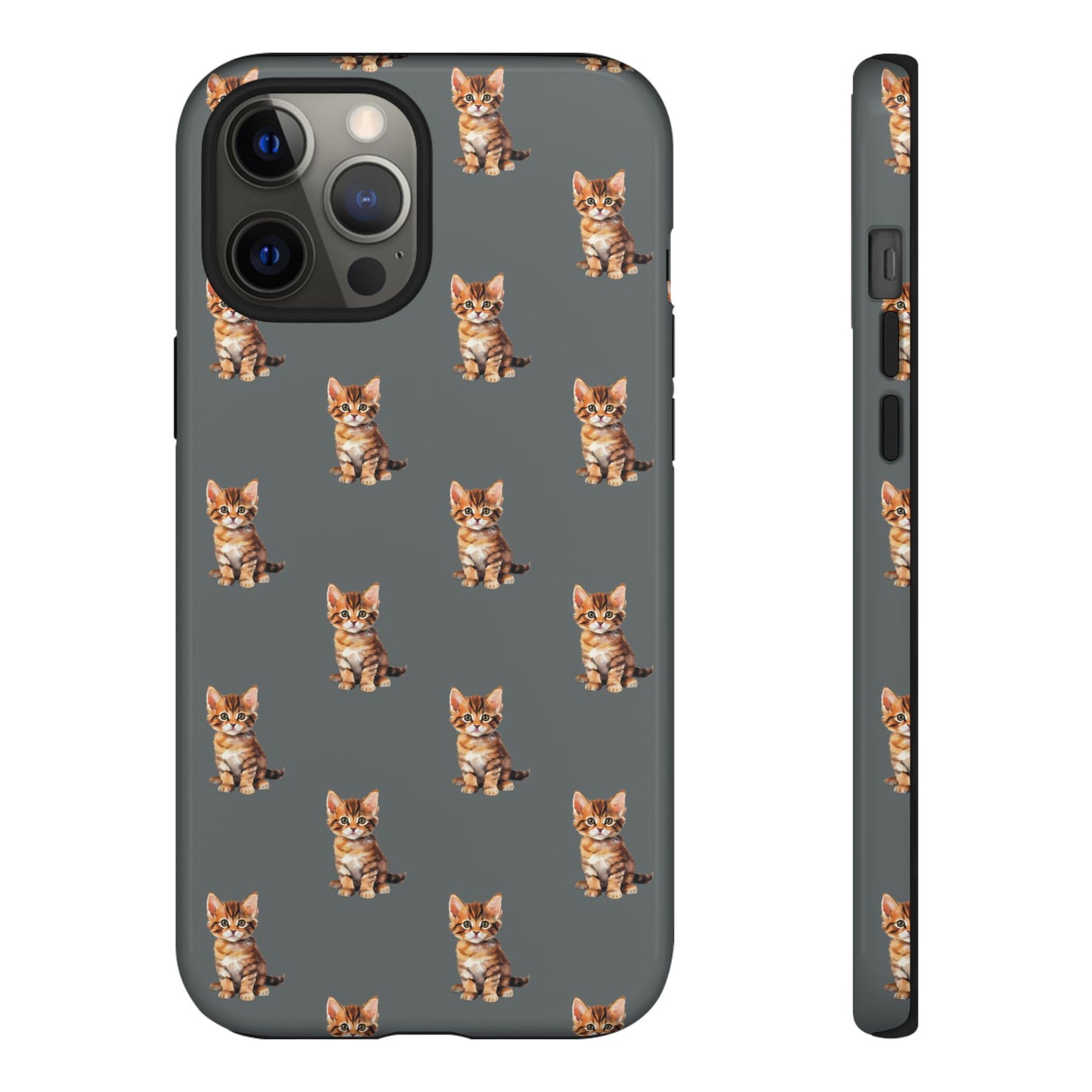 Cat Phone Case Gray