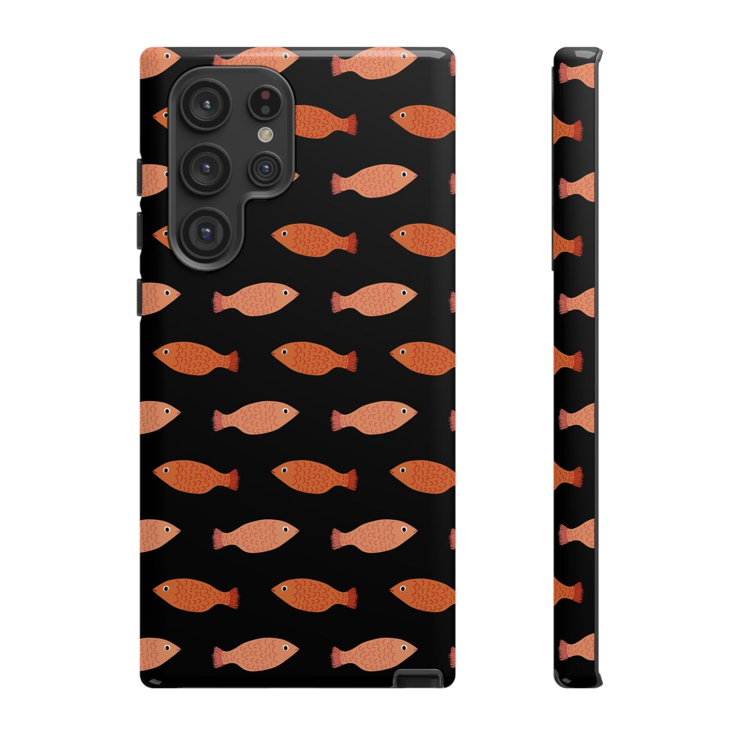 Fish Phone Case Black