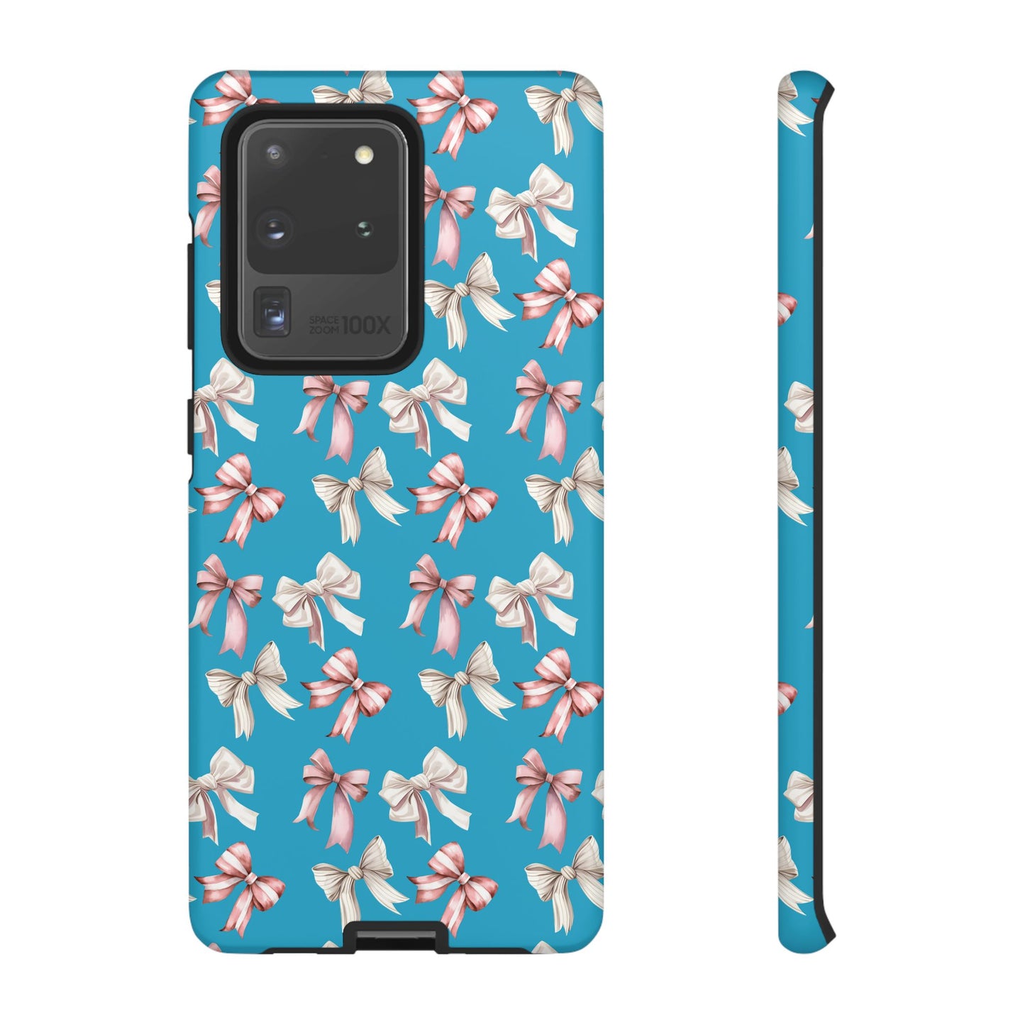 Bow Phone Case Turquoise