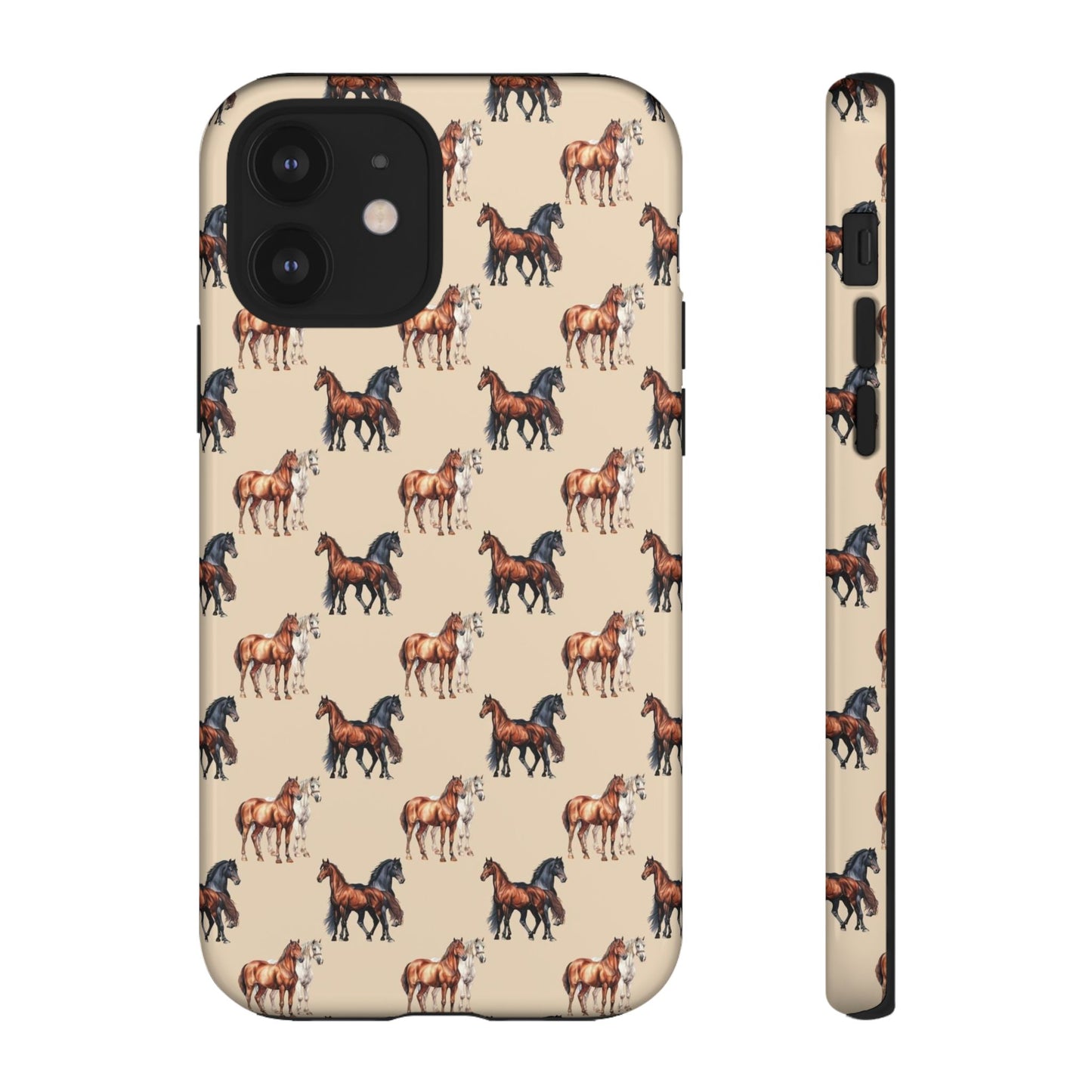 Horse Phone Case Cream