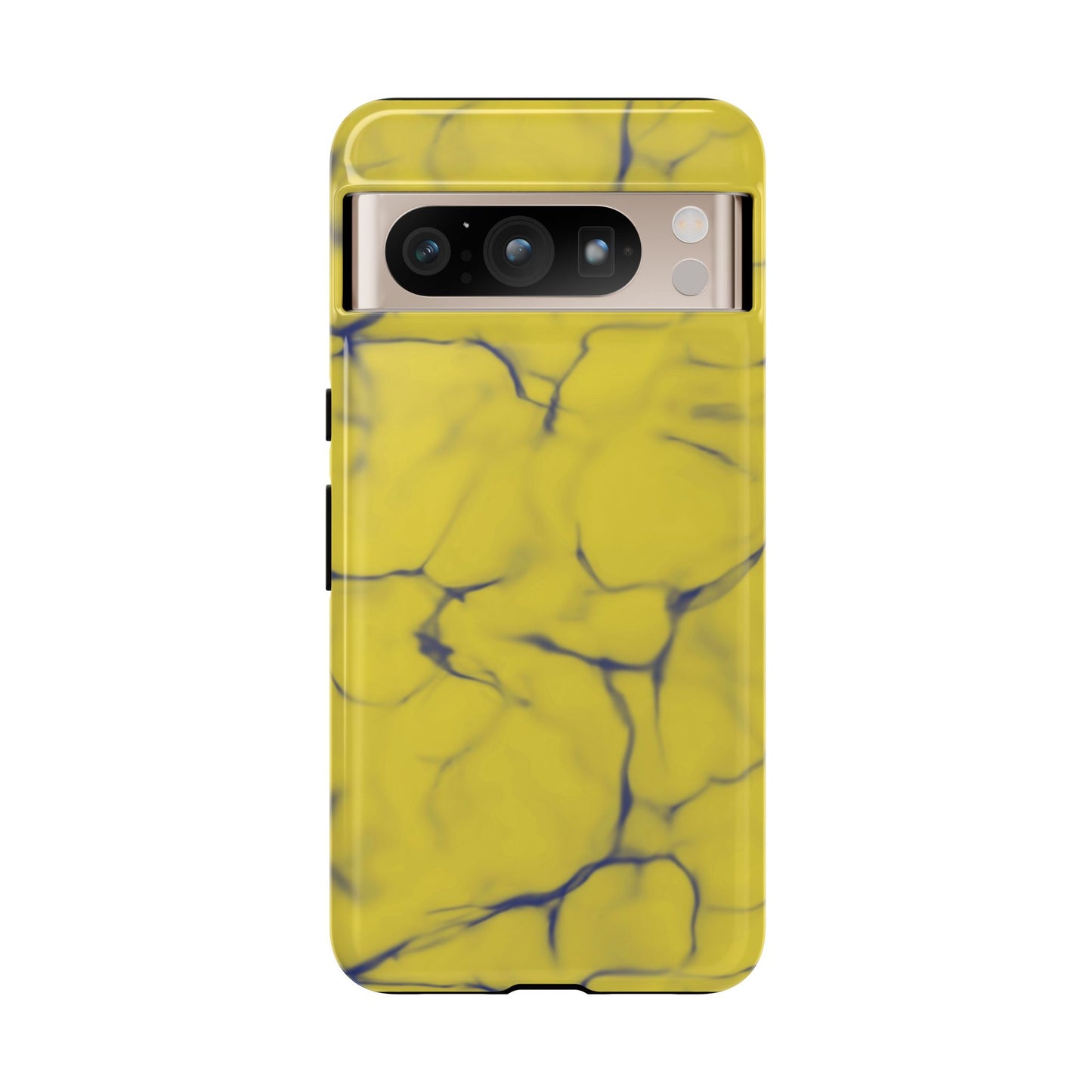 Marble Phone Case Yellow