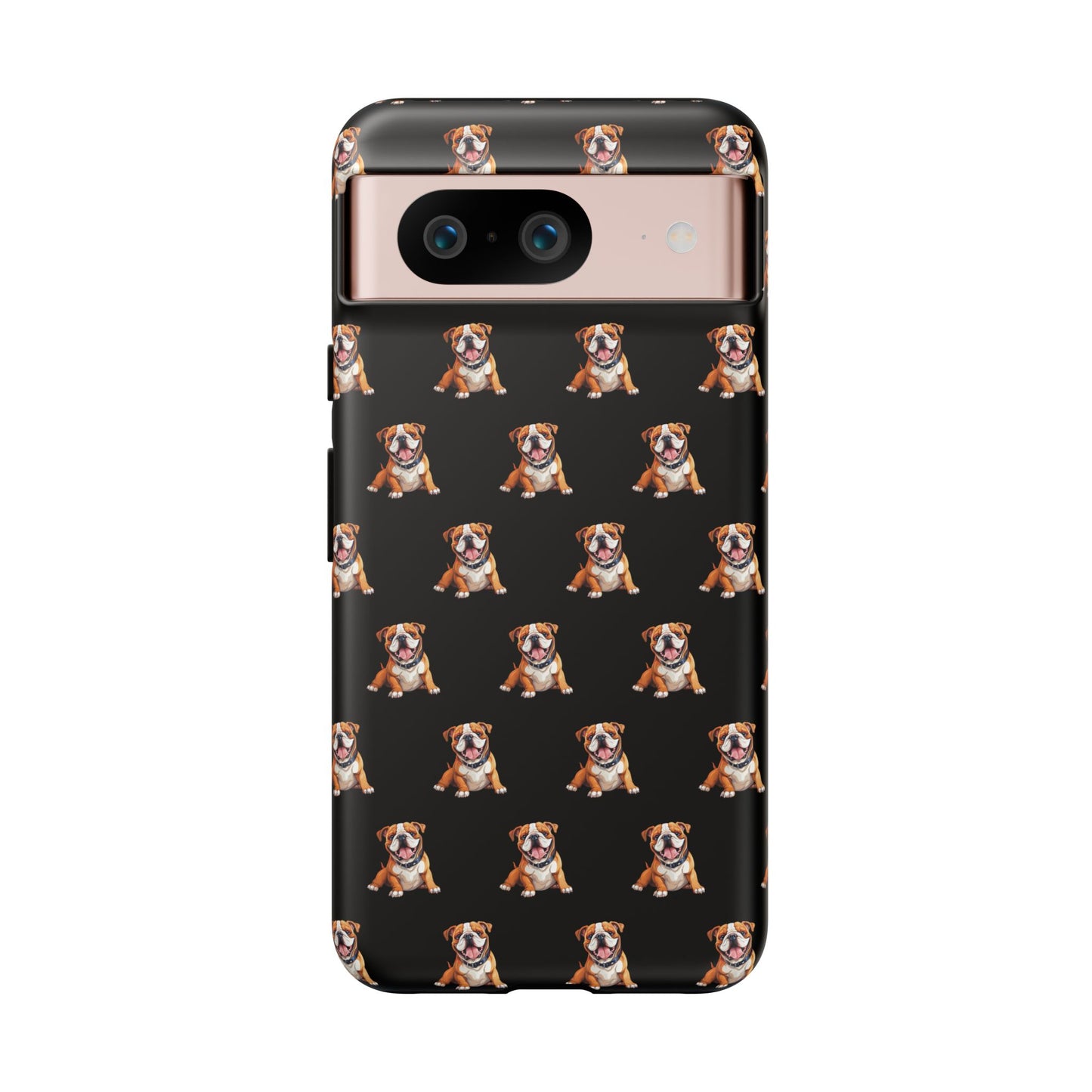 Bulldog Phone Case Black