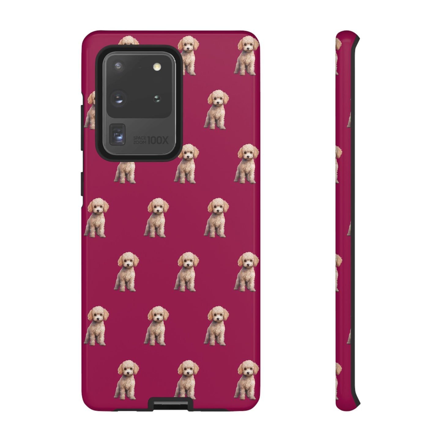 Poodle Phone Case Berry