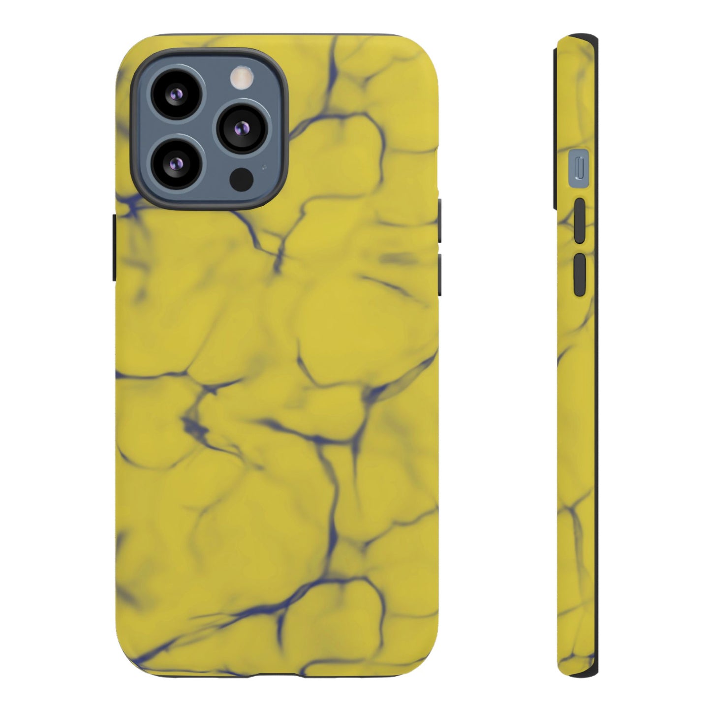 Marble Phone Case Yellow