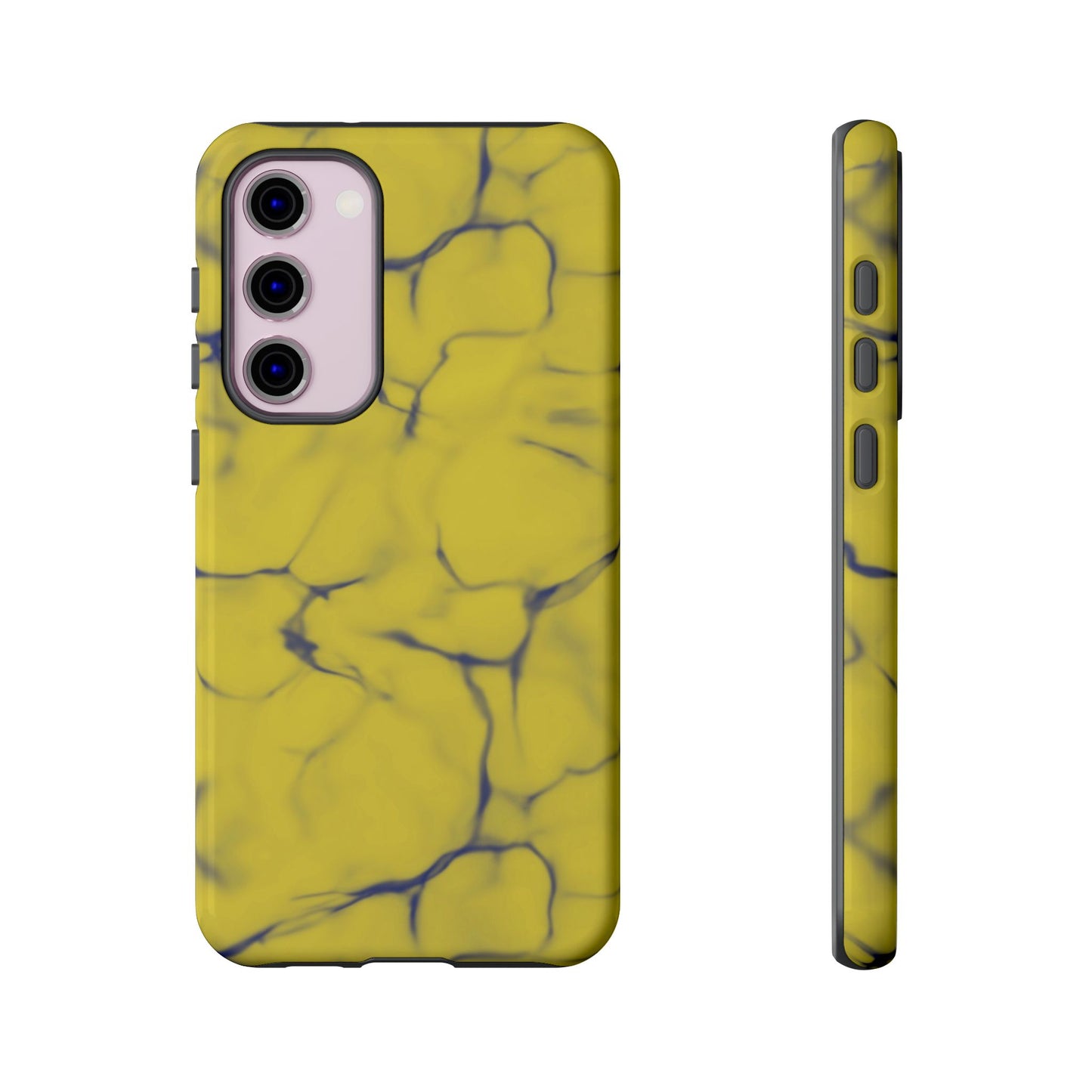 Marble Phone Case Yellow