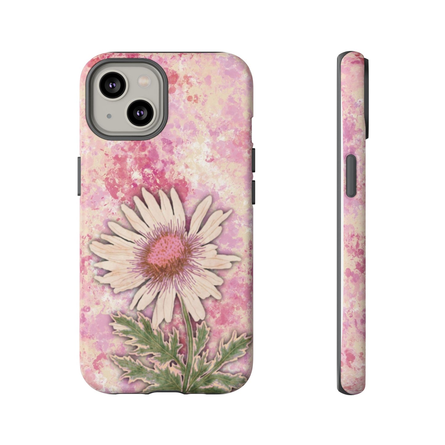 Daisy Phone Case Pink