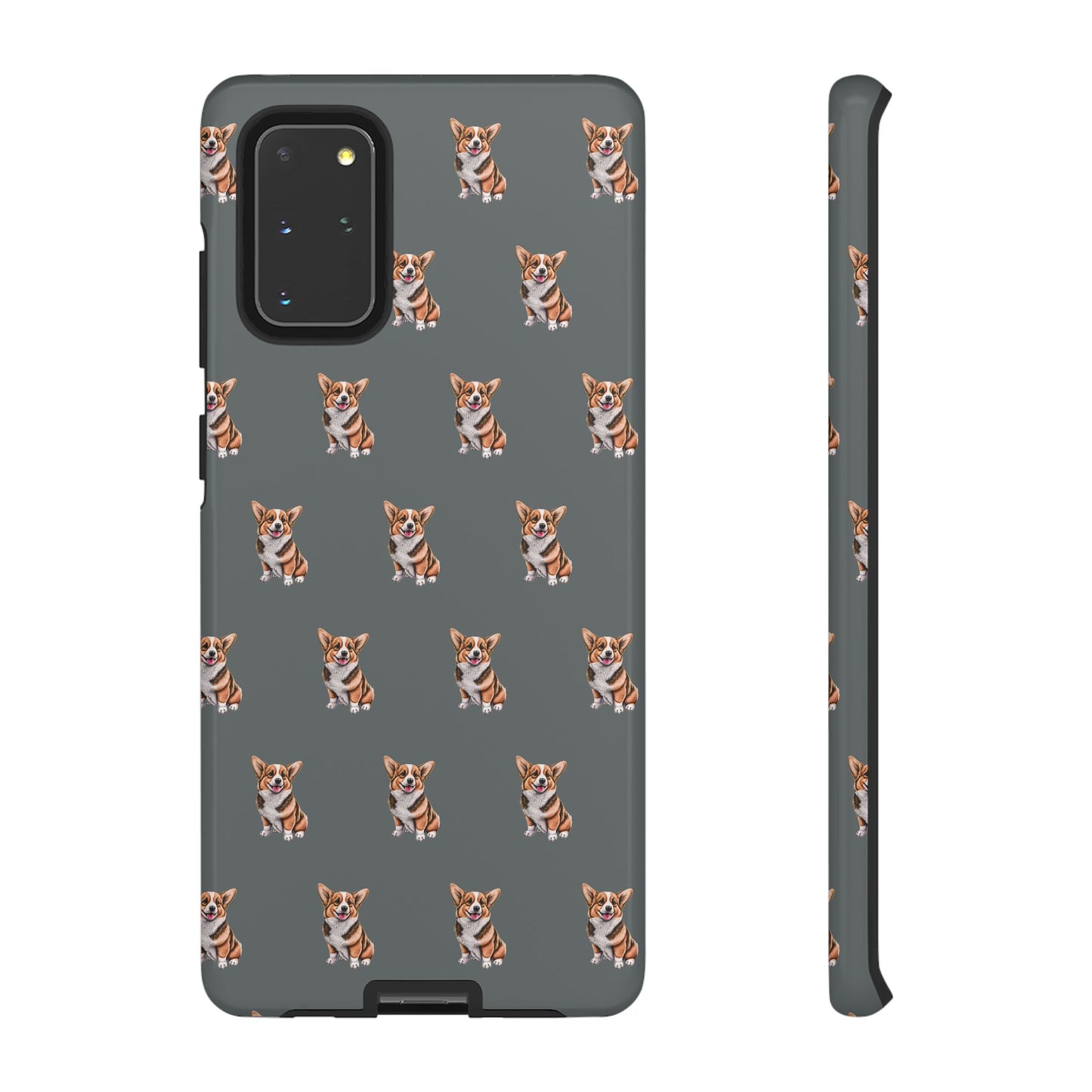 Corgi Phone Case Gray