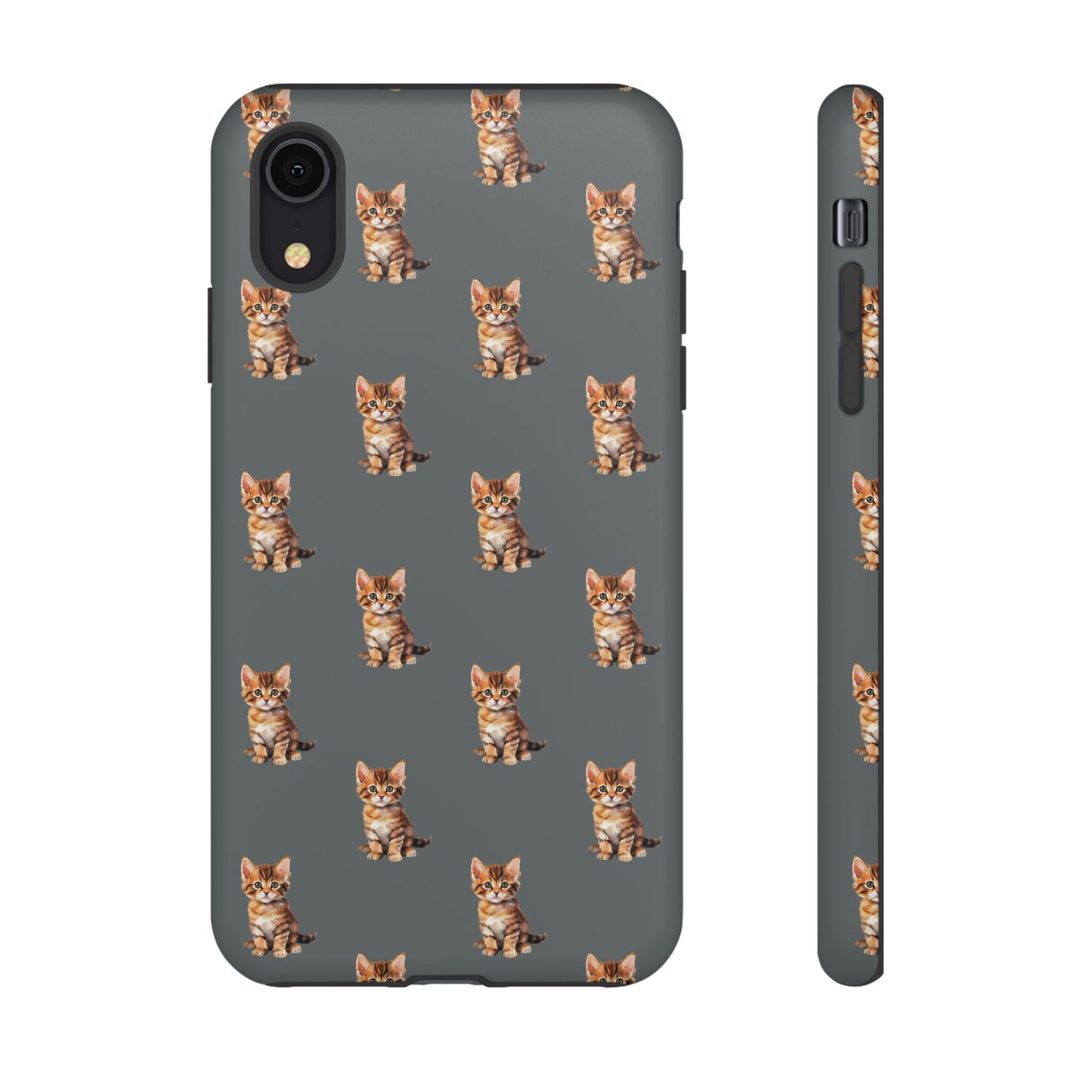 Cat Phone Case Gray